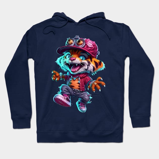 The smiling pirate tigers Hoodie by NedisDesign